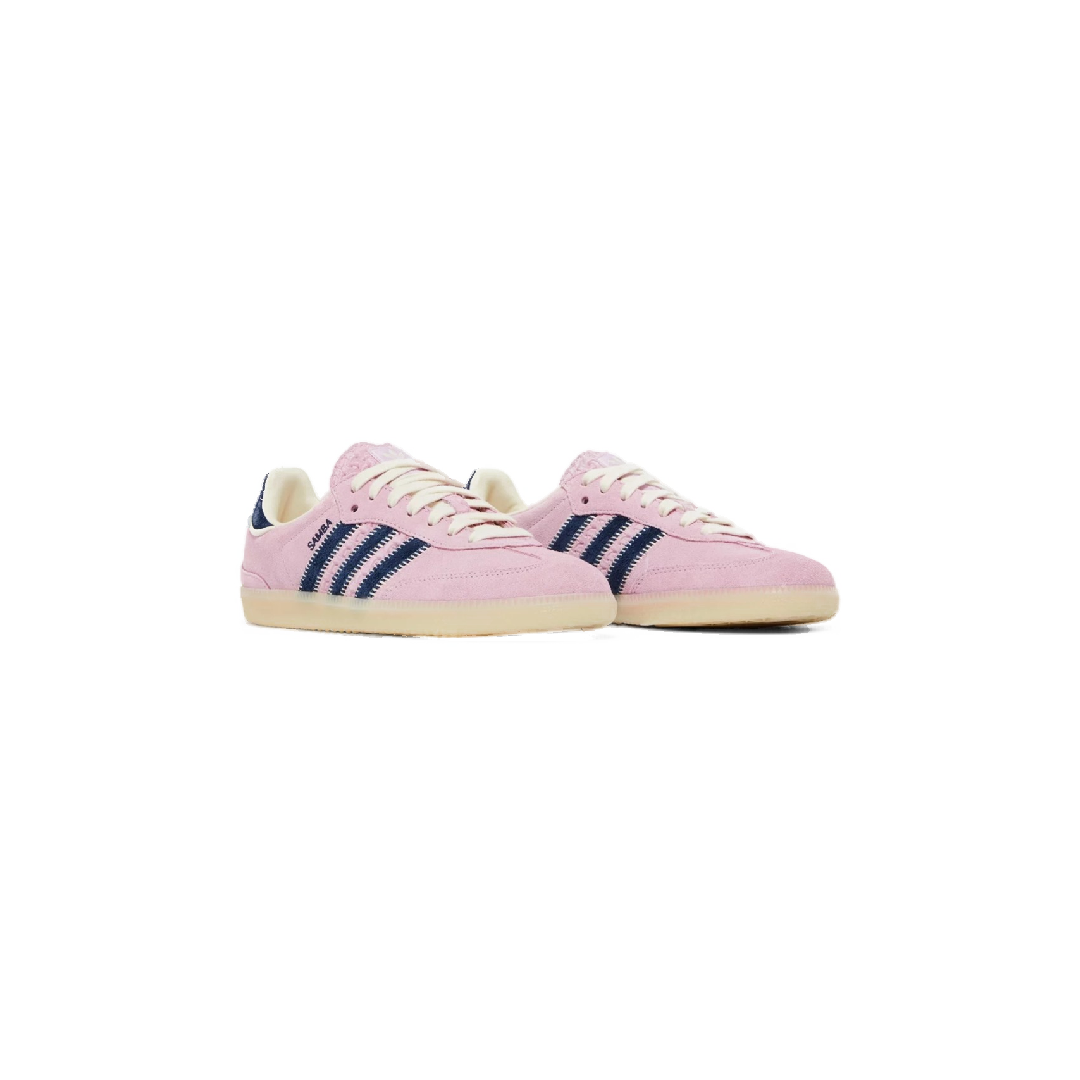 Adidas Samba Pink/Navy Blue
