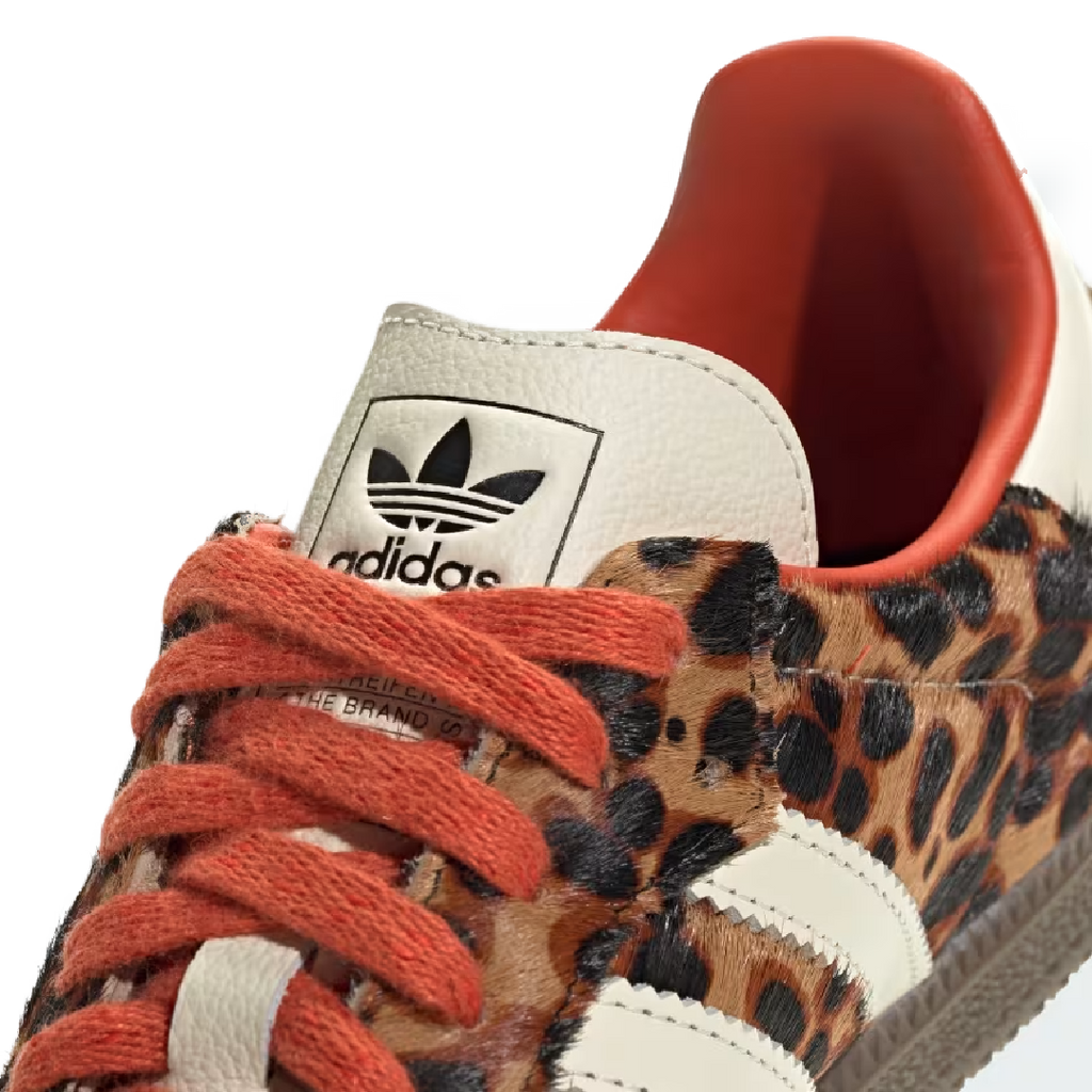 Adidas Samba Leopard Red