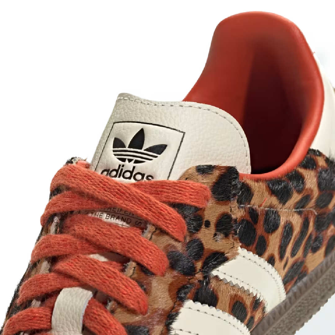 Adidas Samba Leopard Red