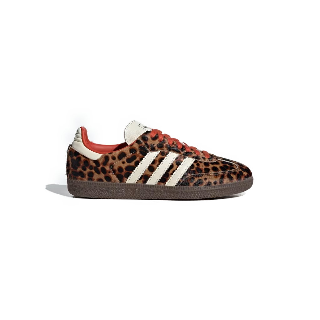 Adidas Samba Leopard Red