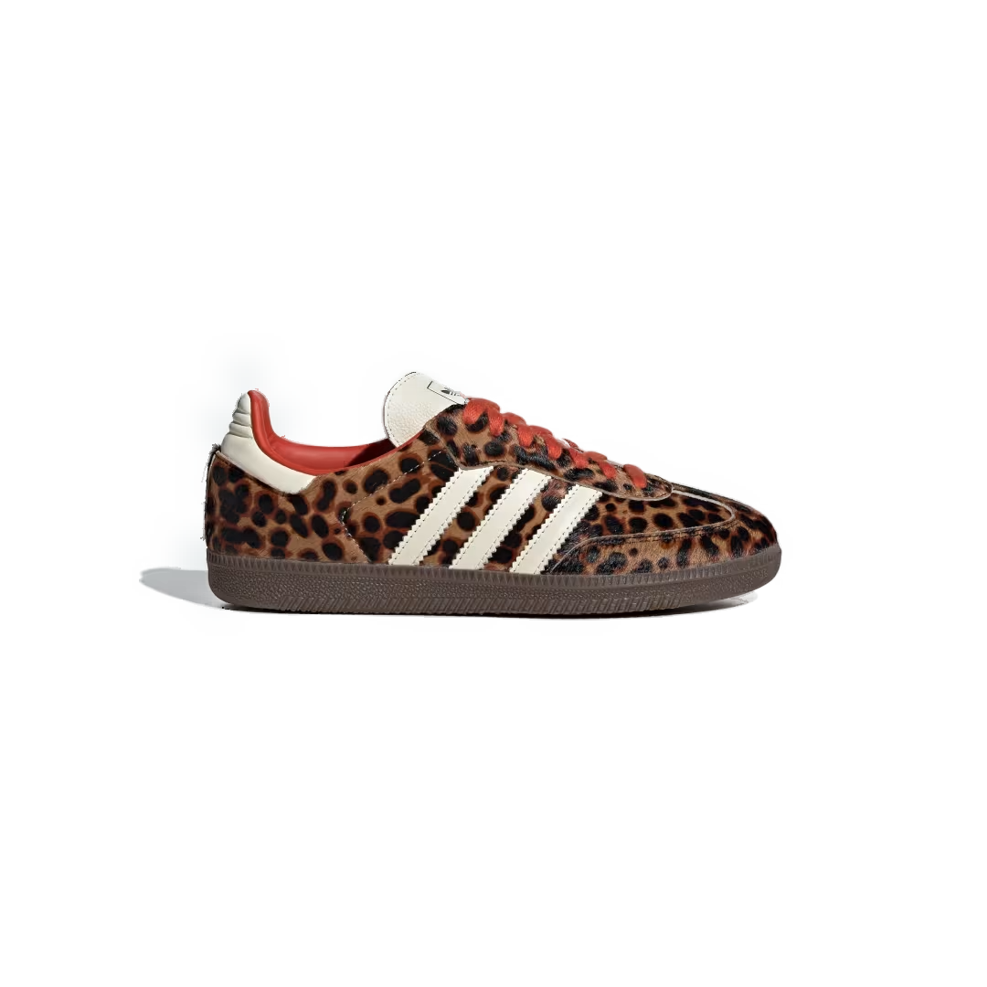 Adidas Samba Leopard Red