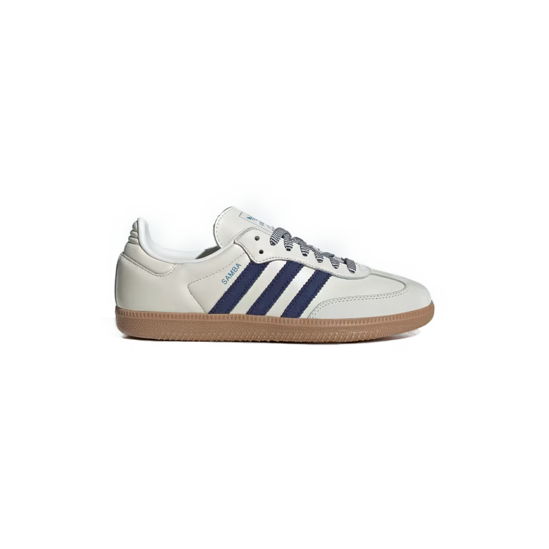 Adidas Samba Off White/Dark Blue